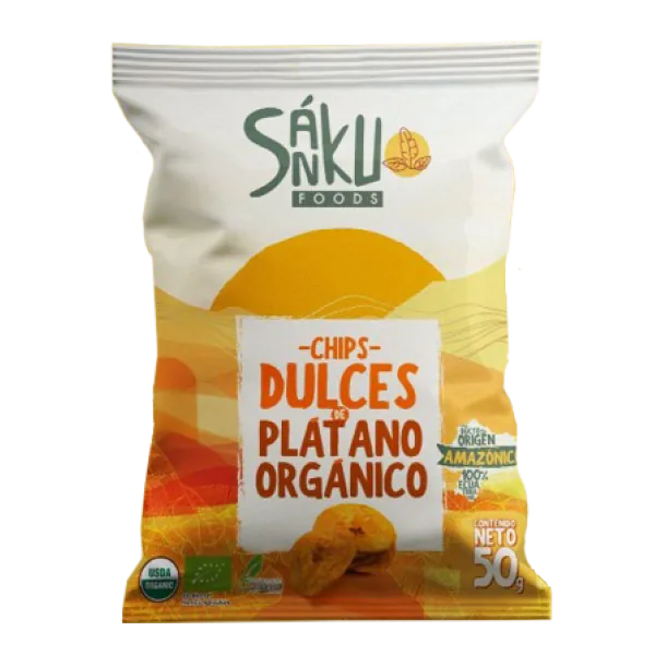 Chips de plátano dulce Sánku