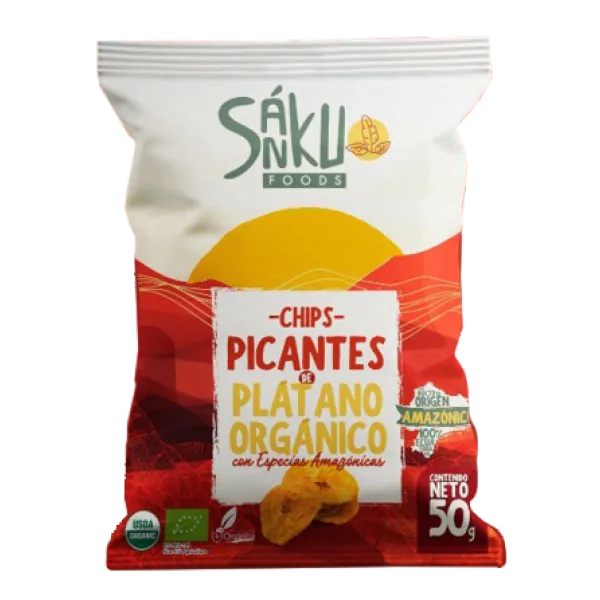 Chips de plátano picante Sánku