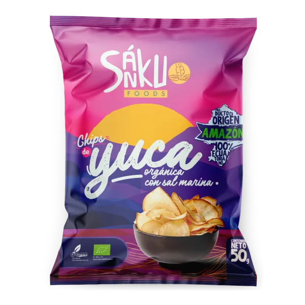 Chips de yuca Sánku